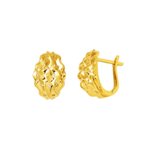 14 Carat Golden Earrings
