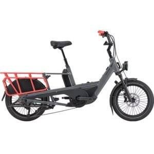 Vélo Cargo Longtail Électrique Cannondale Cargowagen Neo 2 Shimano Deore 10V 545Wh 20" Gris