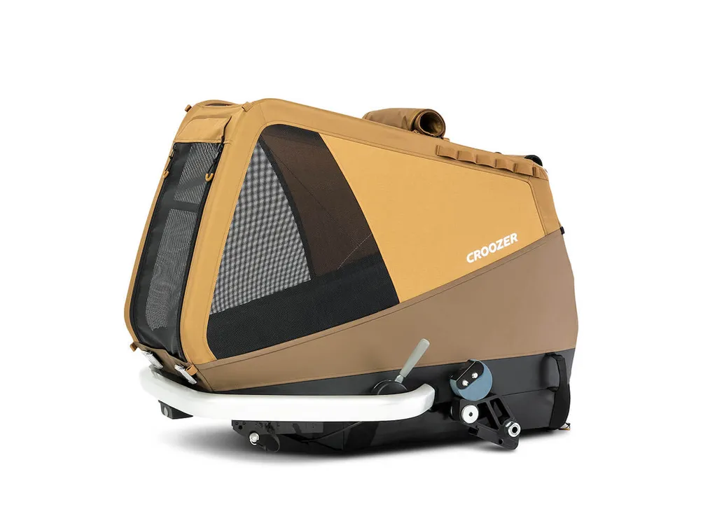 Remorque vélo pour chiens Croozer Dog Enna sundown yellow – Image 6
