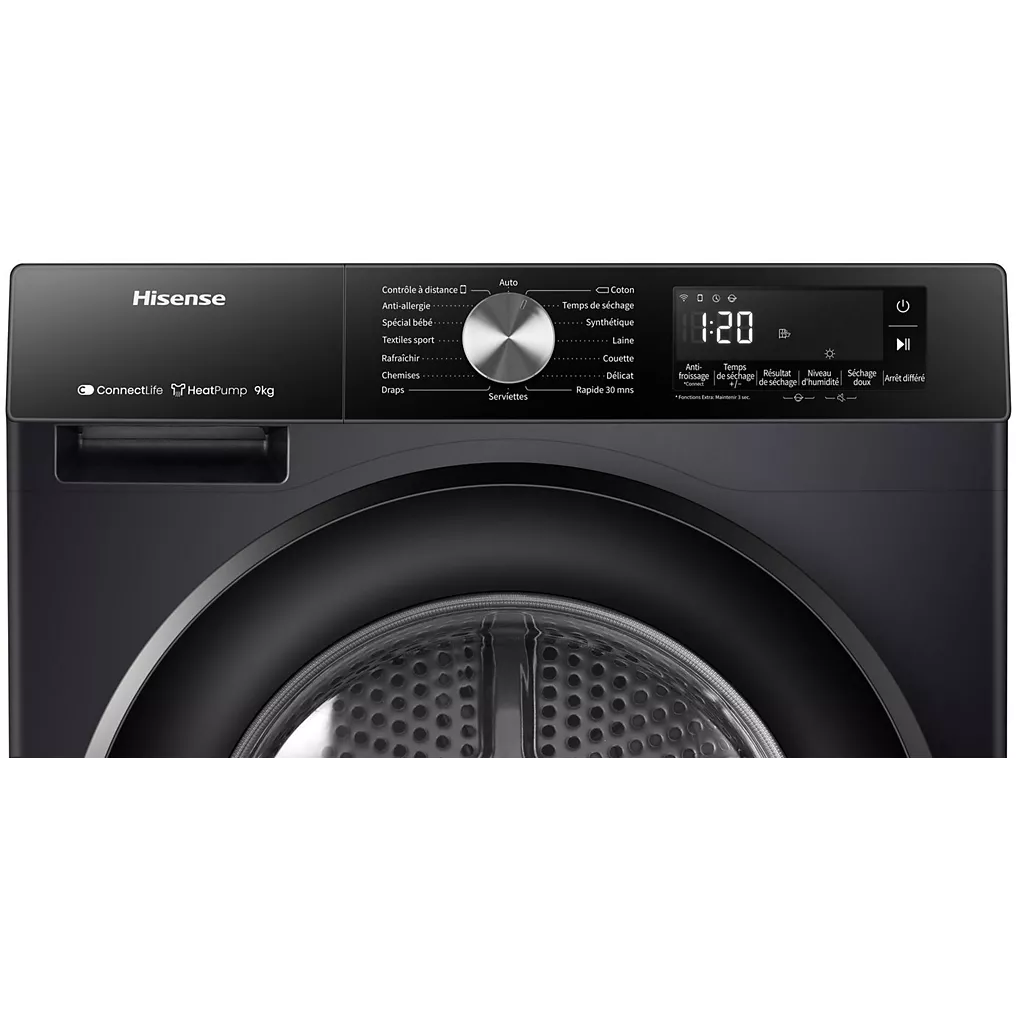 Sèche linge pompe à chaleur HISENSE DH3S902BB3 Reconditionné – Image 4
