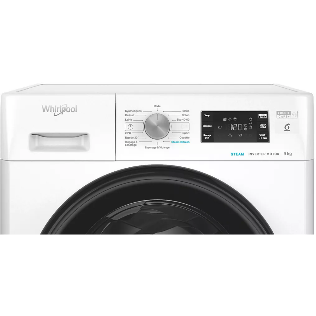 Lave linge hublot WHIRLPOOL FFBP9489BVFR – Image 5
