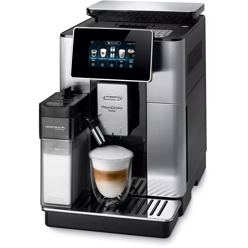 Expresso Broyeur DELONGHI Primadonna Soul ECAM610.75.MB noir – Image 4