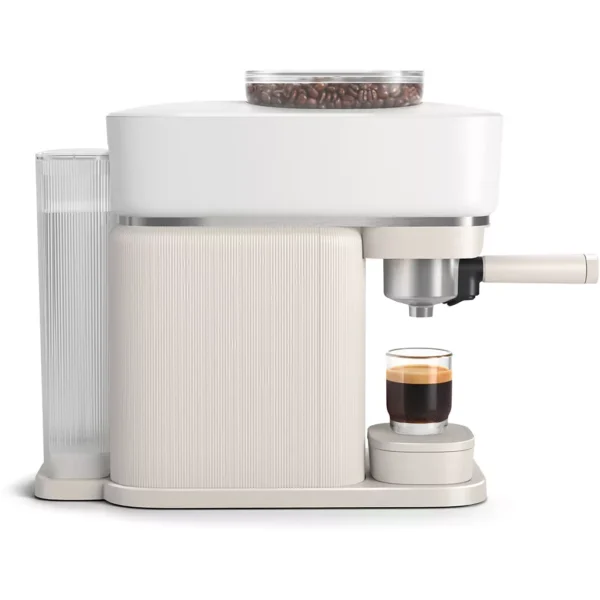 Machine à expresso PHILIPS Baristina BAR300/00 cafetière à grain Blanche