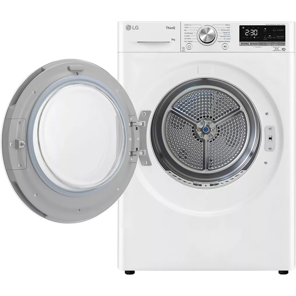 Sèche linge pompe à chaleur LG RH9V51WH – Image 8