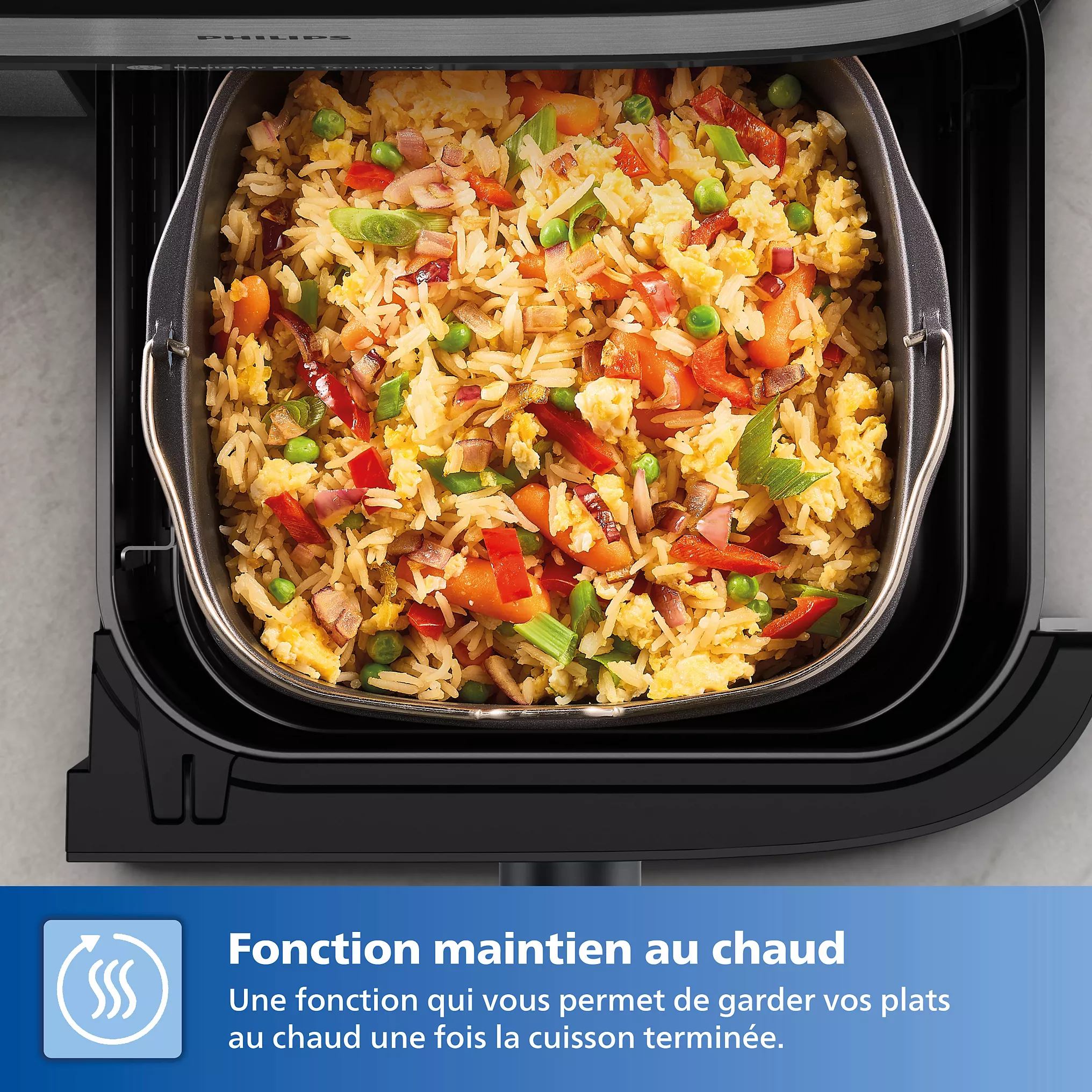 Airfryer PHILIPS Série 3000 6.2L NA332/00 – Image 4