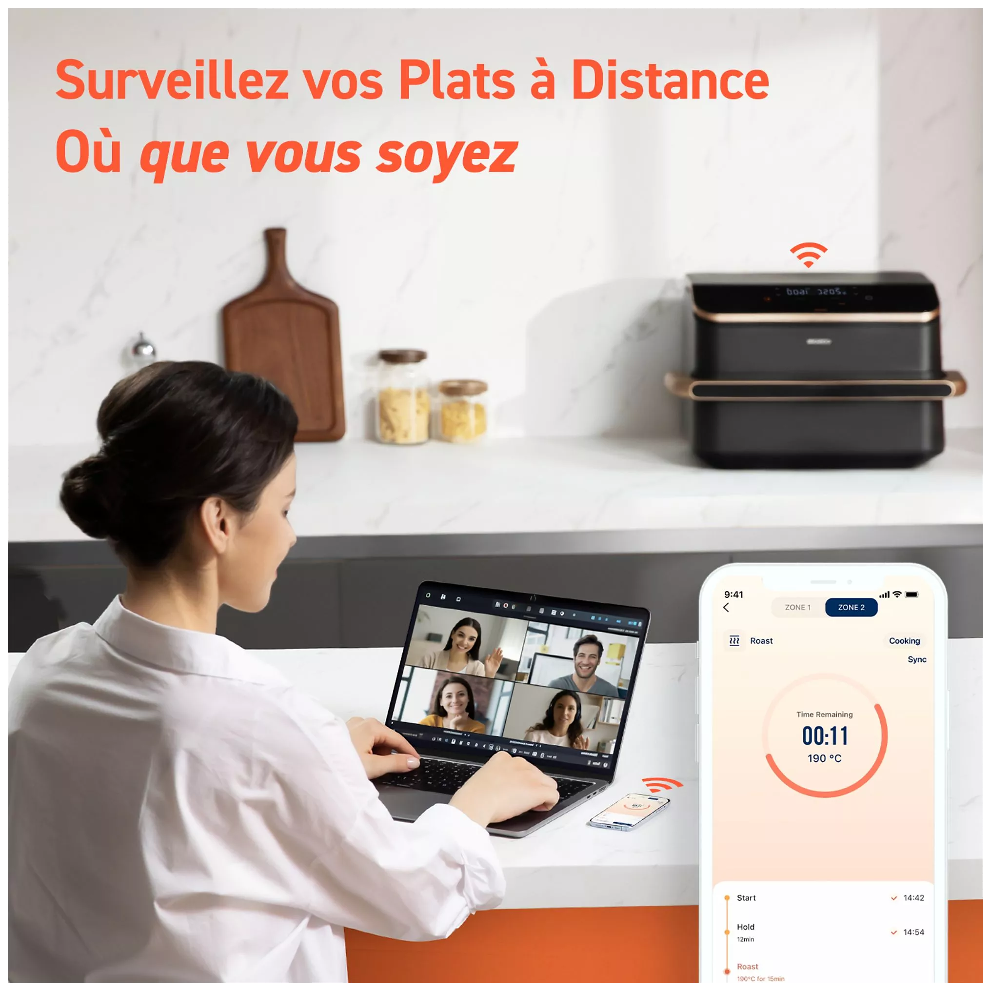 Friteuse sans huile COSORI 10L Twinfry Chef Édition KOSP0027EUN – Image 2