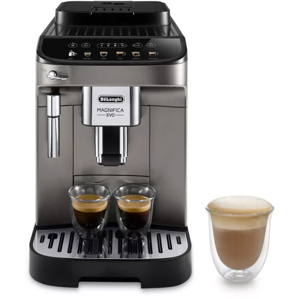 Expresso Broyeur DELONGHI Magnifica Evo FEB2942.TB titanium