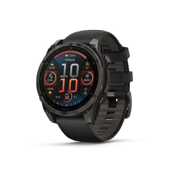 Montre Garmin Fenix 8 AMOLED Sapphire Titane 47mm