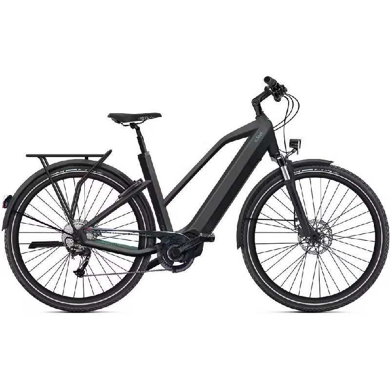 VTC Électrique O2feel iSwan Explorer Boost Mid 6.1 Shimano Alivio 9V 540 Wh – Image 2