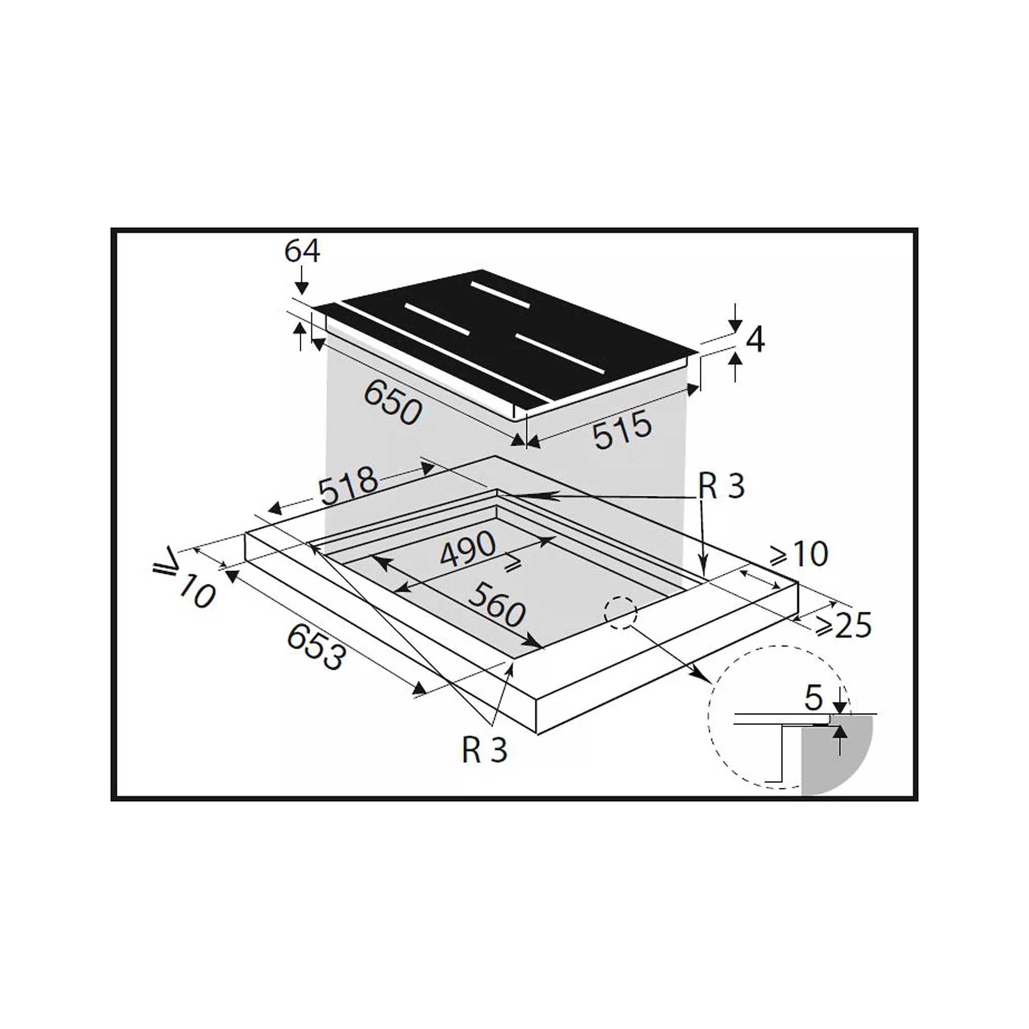 Plaque induction DE DIETRICH DPI7535B – Image 5