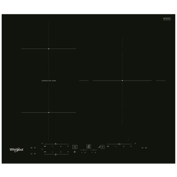 Plaque induction WHIRLPOOL WBB3760BF 56cm Connection Zone