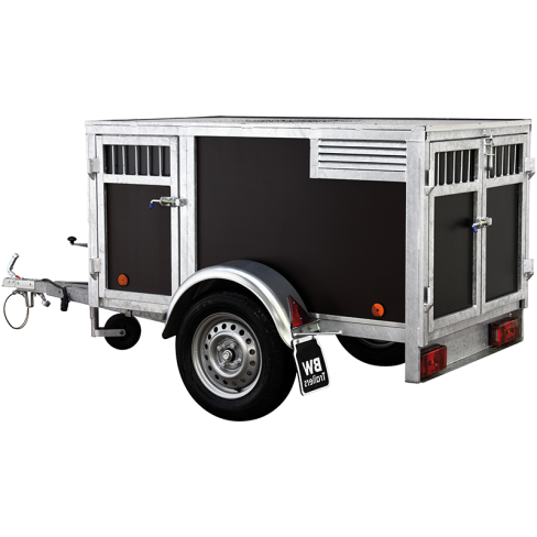 Remorque velo pour animaux​ marron BW Trailers