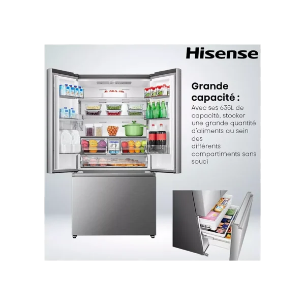 Réfrigérateur multi portes HISENSE RF815N4SWSE
