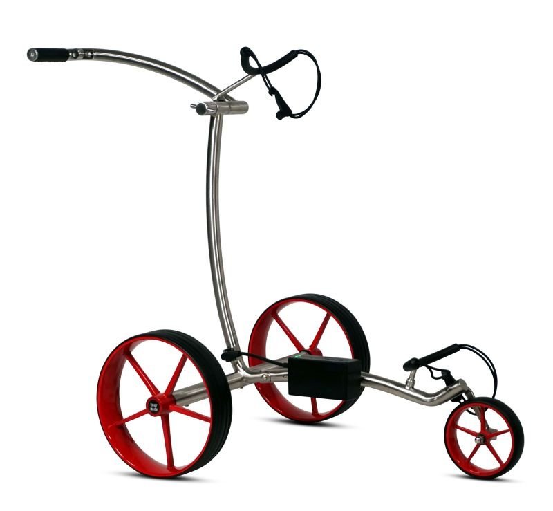 Tour Made Haicaddy HC9S Chariot de golf électrique cadre incurvé brossé – Image 6