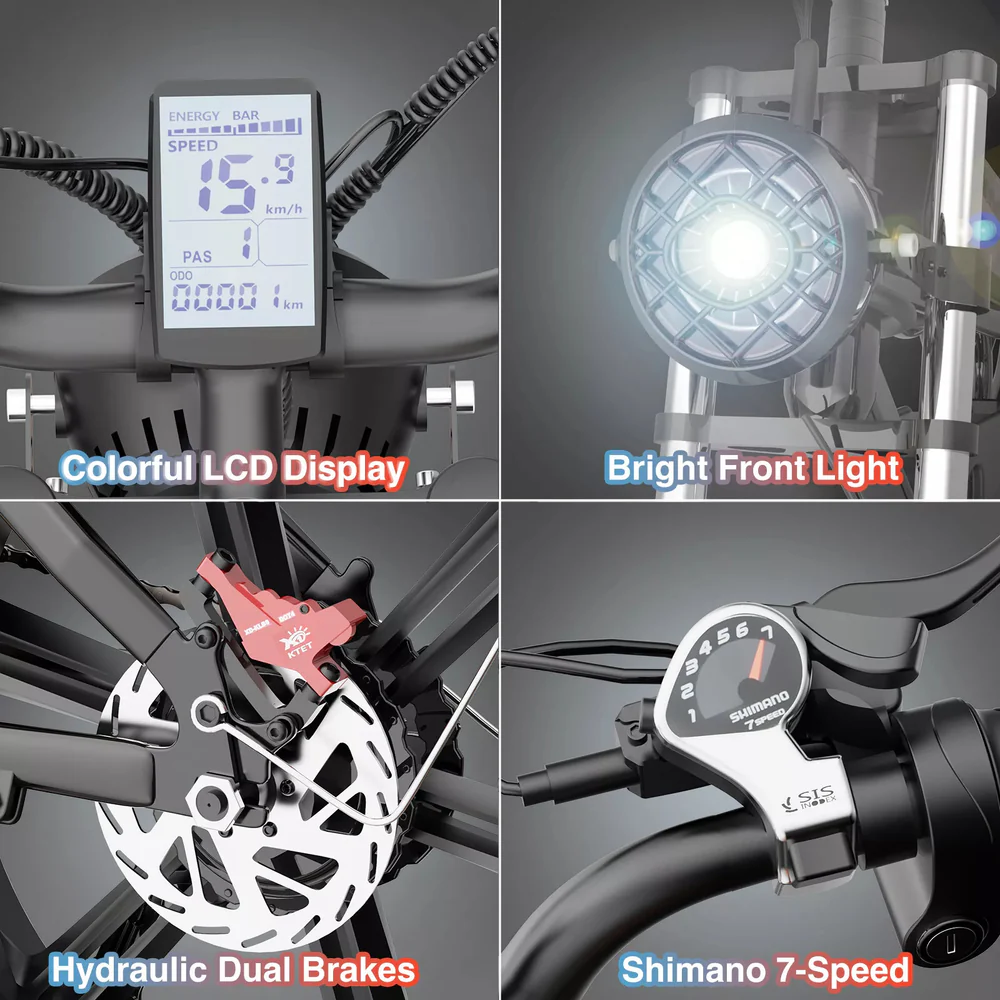 Vélo électrique Ridstar Q20 1500 W – Image 3