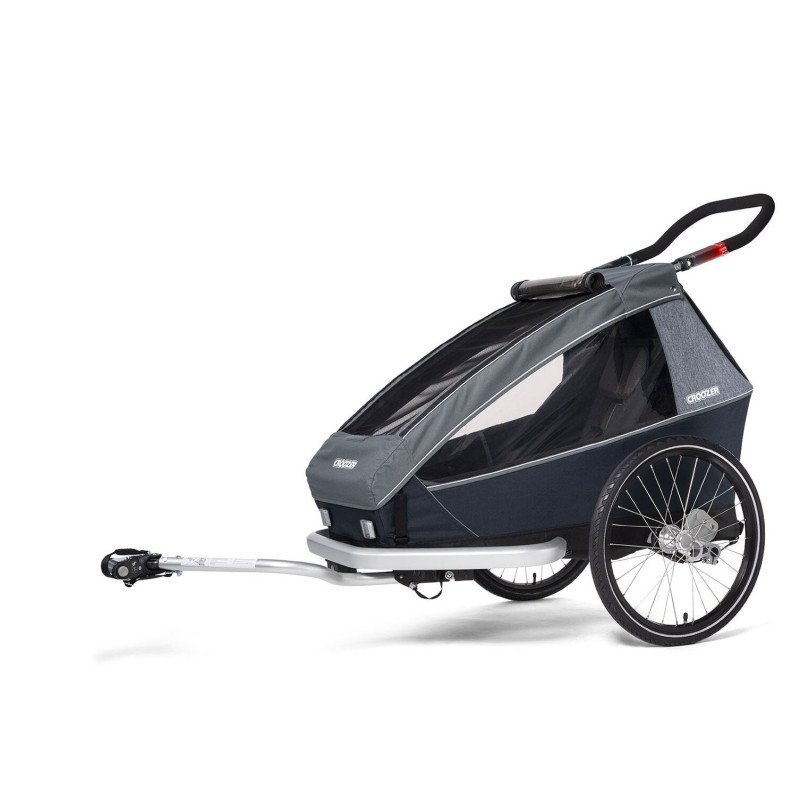 Vélo remorque Croozer Kid Vaaya 1 - graphite blue – Image 6