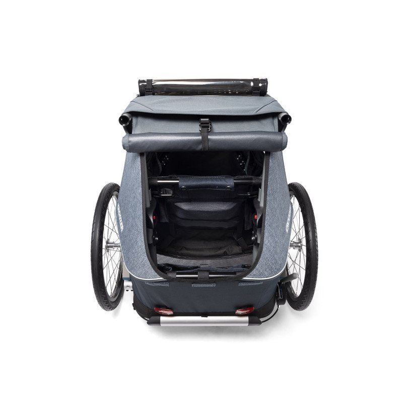 Vélo remorque Croozer Kid Vaaya 1 - graphite blue – Image 4