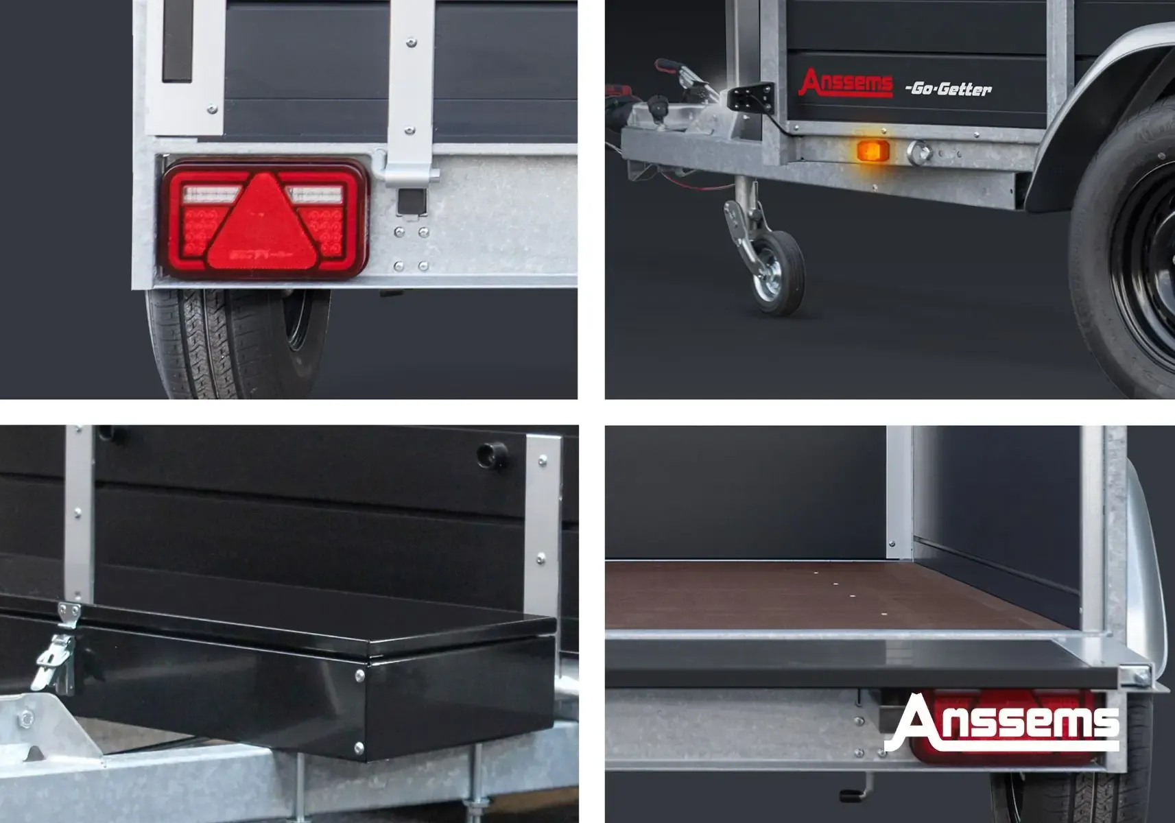 REMORQUE BAGAGERE BSX 1350.251 GO-GETTER ANSSEMS – Image 5