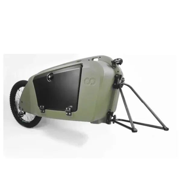 Remorque vélo pour chiens​ sur tige de selle Kern SolarMoov